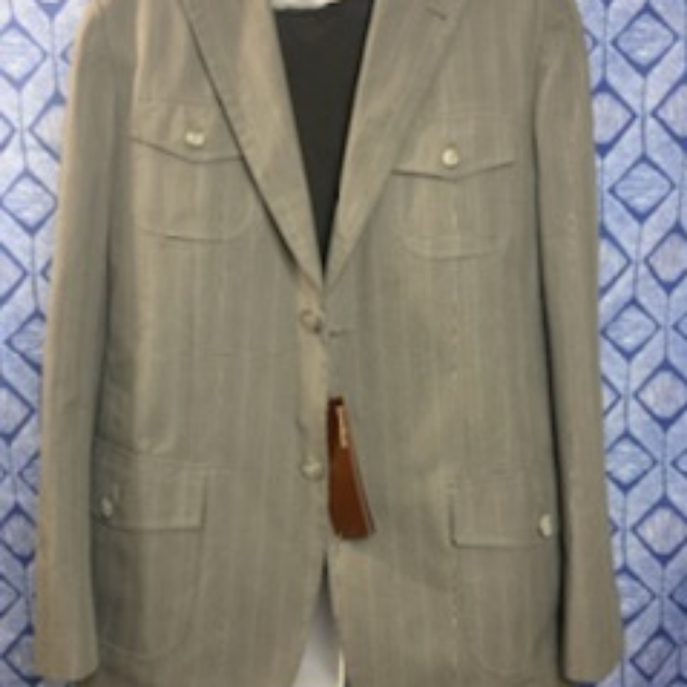 Men's Perry Ellis Chalet Pinstripe Suit Jacket